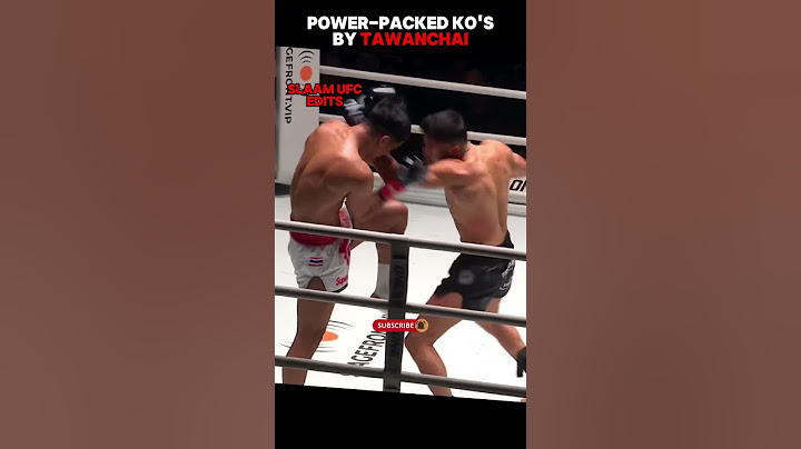 Power-packed KO's🥊by Tawanchai