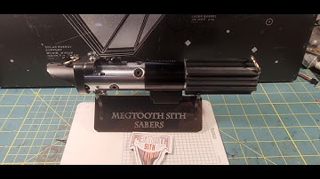 Hobson Proffie Darth Vader ROTJ Neopixel Proffie Lightsaber DV6 V1 with Goth Master Chassis