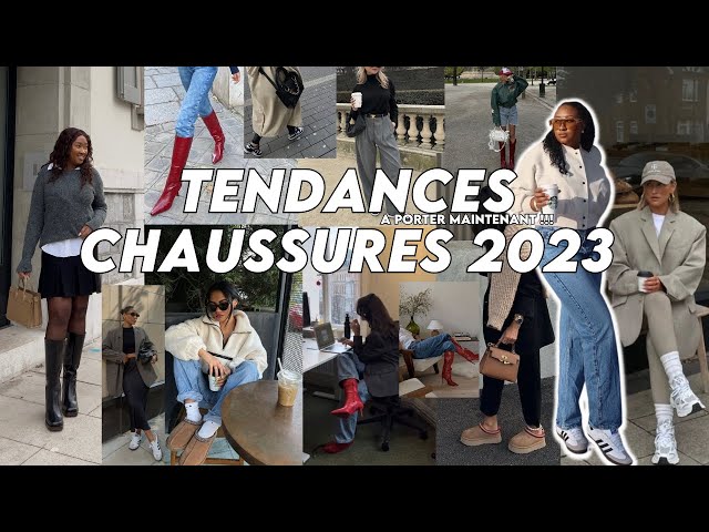 Les tendances chaussures de l'automne-hiver 2023/2024 - Chaussexpo