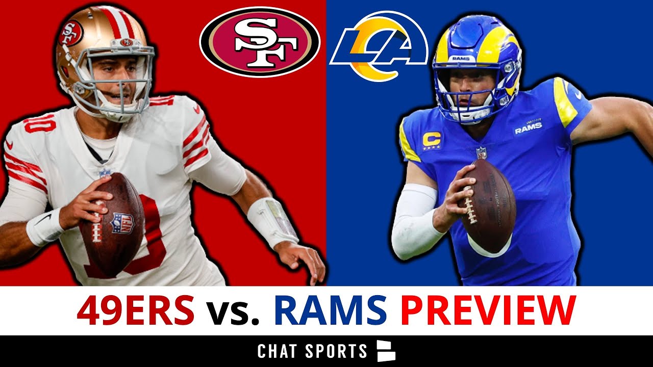 49ers vs rams preview must win for niners jimmy g kyle shanahan