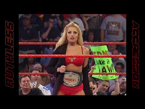 Trish Stratus vs. Terri - Lingerie Match | WWE RAW (2002)