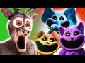 The Deer Reacts To Catnap & Smiling Critters Song