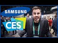 Samsung Booth At CES 2020 Intelligent Home With Bot Chef Ballie And Sero TV Samsung Booth At CES 2020 Intelligent Home With Bot Chef Ballie And Sero TV