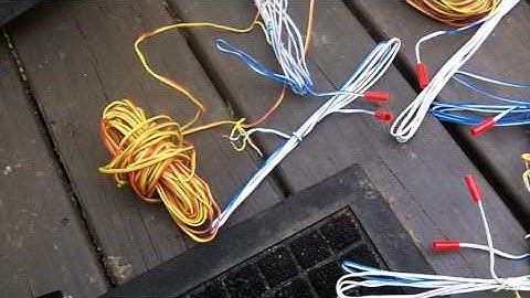 MJG Firewire Initiator Series wire test