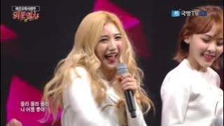 170109 위문열차 OhBliss(오블리스) - Bunny Bunny(바니바니) @ 해군교육사령부