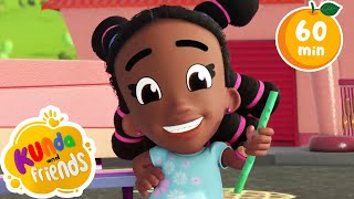 Music Song & MORE Nursery Rhymes With Kunda & Friends! | Fun And Educational Kids Songs Compilation