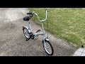 【折りたたみ自転車】もらってしまった