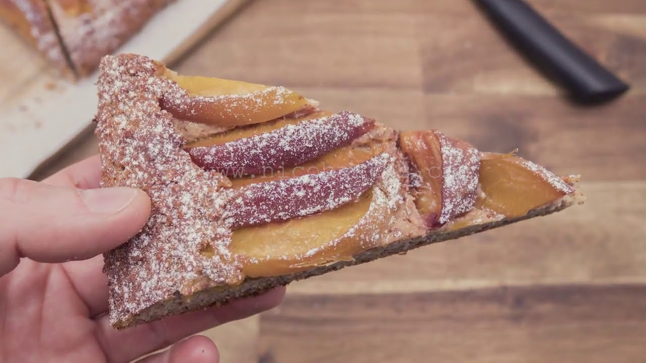 Anregender Nektarinen-Kuchen (Low-Carb)