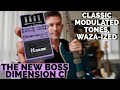 THE NEW BOSS DIMENSION C PEDAL classic mod FX WAZA-style