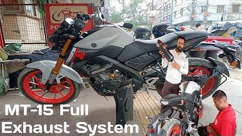 SC Project FULL System Exhaust🔥Installing in | Yamaha MT-15 BS6 || Sanjeev Baisla1003
