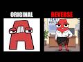 Reverse Alphabet Lore But They are Office Edition (A-Z) - Alphabet Lore Meme Animation | TD Rainbow