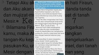 Nabi Musa dijadikan sebagai Allah #alkitab #kristen #yahudi #israel #musa #nabimusa #allah #firaun
