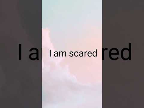 أنا خائف بالإنجليزية تعلم اللغة الانجليزية عبارات انجليزية 