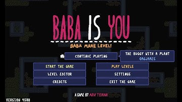 Updated Tutorial on how to make a Levelpack (Baba Is You)