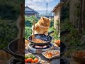 Kucing oyen sedang memasak #kucing #oyenbarbar