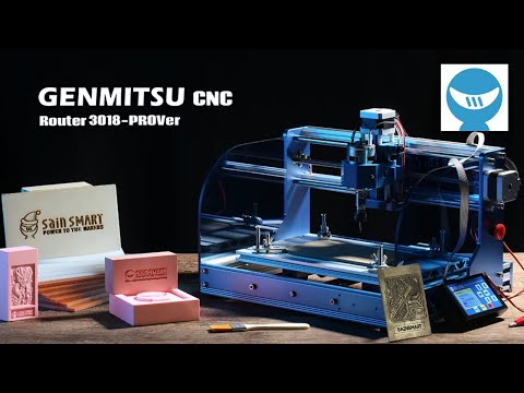 SainSmart Genmitsu CNC Router 3018-PROVer | Engraving Machine | Laser Module | Best For Home Studio