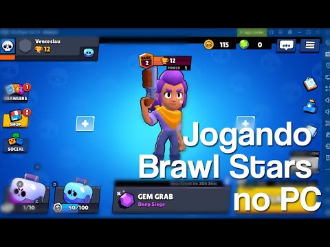 Aprenda Como Jogar Brawl Stars No Pc Com Emulador Liga Dos Games - brawl star pc sem emulador