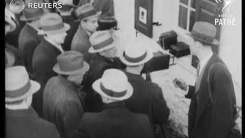 CRIME: Lindbergh sensation .Is  kidnapping mystery solved? America seethes with excitement...(1934)