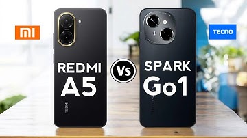 Xiaomi Redmi A5 vs Tecno Spark Go 1 || tecno spark Go 1 vs redmi a5