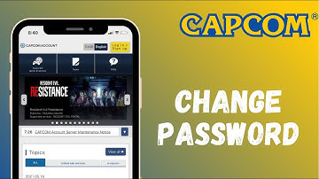 Change Password of your Capcom Account | CAPCOM ID Password Change 2021
