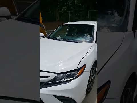 2020 Toyota Camry 4 door sedan windshield replacement - YouTube