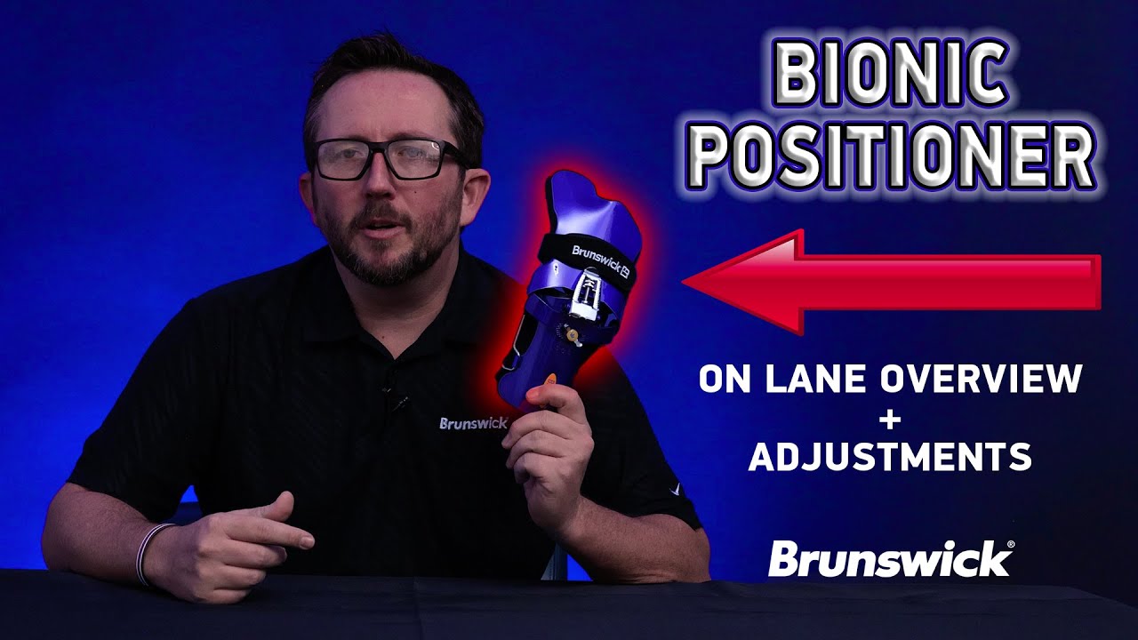 Brunswick Bionic Positioner Bowling Glove On Lane Review & Adjustments YouTube