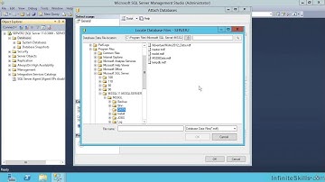 Microsoft SQL Server Exam 70-461 Tutorial | Attaching The Sample Database
