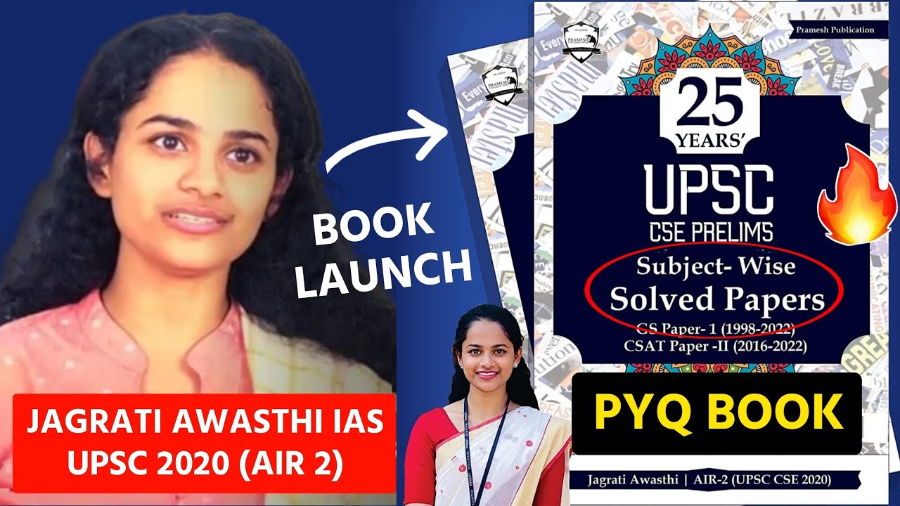 Best Book For UPSC Previous Year Question Paper🔥 Jagrati Awasthi 25