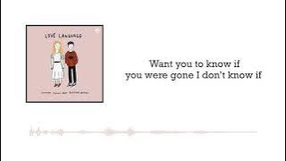 Connor Price - Love Language (feat. Evelyne Brochu) [Lyric Video]