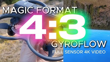 DJI Avata 2 | Full Sensor 4:3 Format + Gyroflow = Cinematic Perfection!