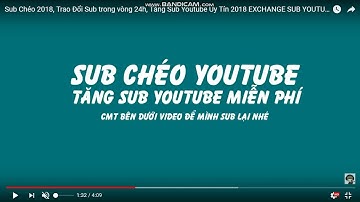 Sub Chéo Uy Tín 2018