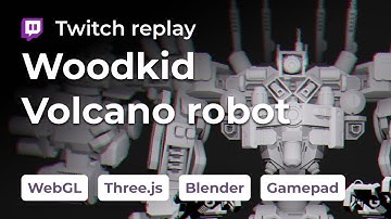 Woodkid Volcano Robot in WebGL — Part 1