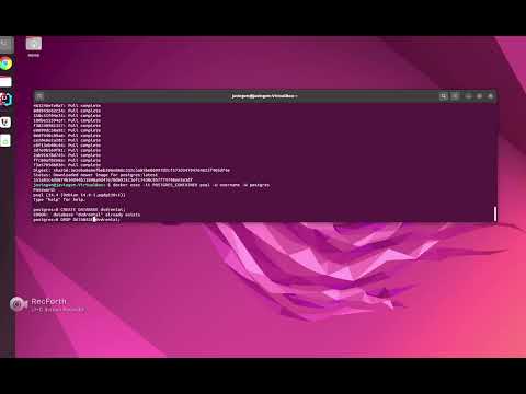 Running Postgresql on