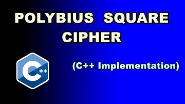 Polybius Square Cipher (C++ Implementation)