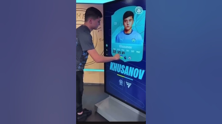 KHUSANOV FC25 RATING #football #edit #futbol #fifa #fc25 #editing #edit #khusanov #level #rating