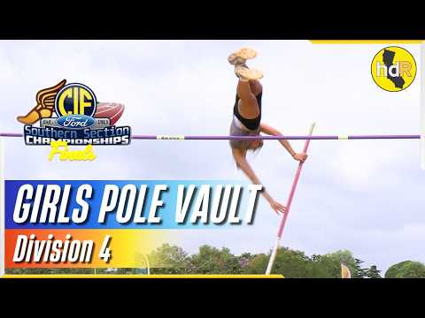 2026 TF - CIF-SS Ford Track and Field Finals - Girls Pole Vault - Div 4