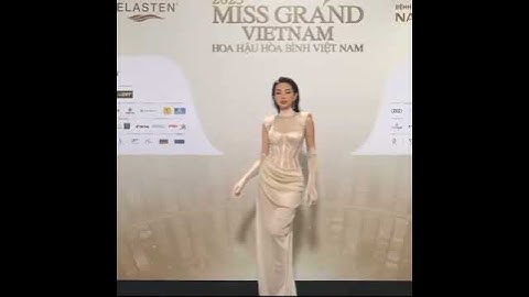 Hoa hậu Thuỳ Tiên tại thảm đỏ Chung khảo Miss Grand Việt Nam 2023 #shorts #xuhuong #theworldbeauties