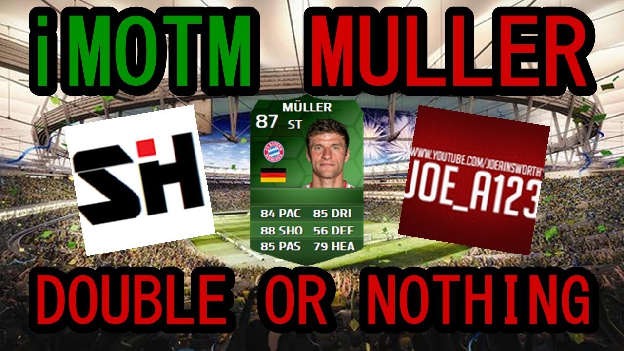 iMOTM MULLER DOUBLE OR NOTHING VS JOEAINSWORTH1 | FIFA 14 ULTIMATE TEAM |