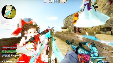 Counter Strike Global Offensive - Zombie Escape mod online gameplay on Escape The Eye map