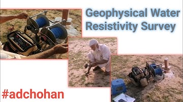 What is Resistivity Survey for Groundwater | "Geophysical Water Resistivity Survey" ? ~CivilWork