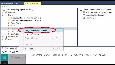 Dynamics 365 Event Handler X++ simple Visual Studio project in Sales Order