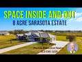 SPACIOUS Sarasota Luxury Walkthrough - Hampton Lakes 8 Acre Estate