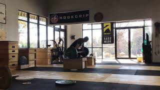 Block Snatch Mid Thigh