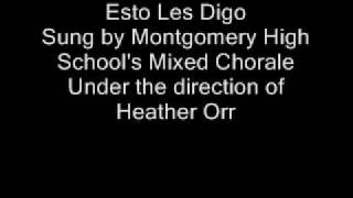 Video thumbnail of "Esto Les Digo - Kinley Lange"