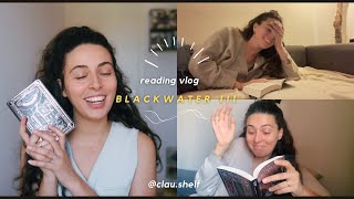 Reading vlog BLACKWATER III🏠 Me leo el libro en menos de 24h | clau.shelf