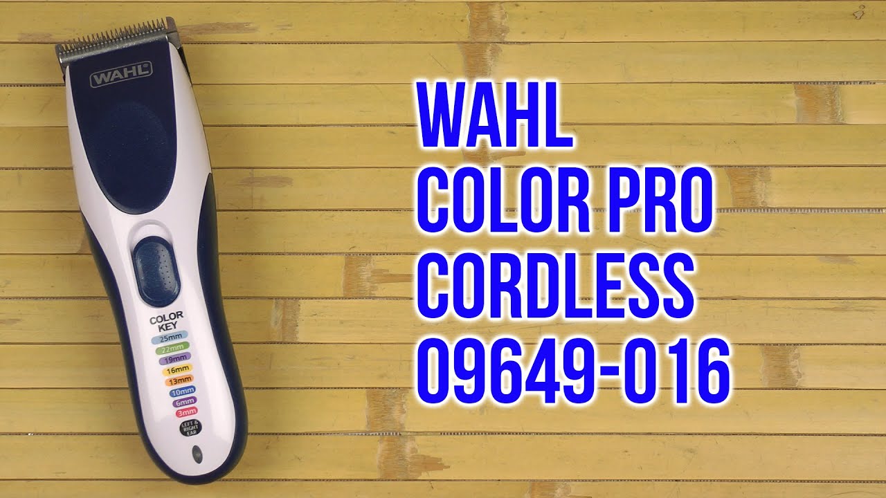 wahl color pro tutorial