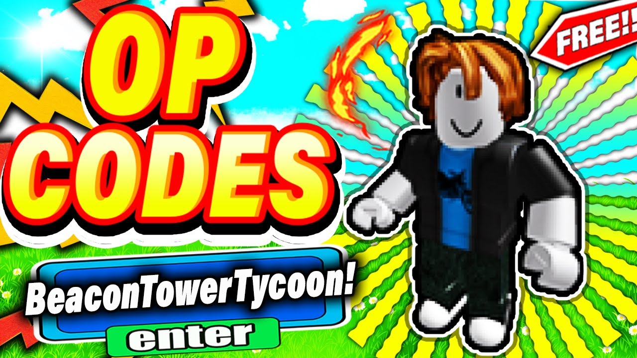 ALL NEW *SECRET CODES* IN ROBLOX BEACON TOWER TYCOON (new codes in