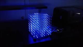8x8x8 LED Cube - Audio Visualizer