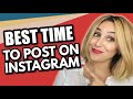 When Is The Best Time To Post On INSTAGRAM in 2020 For Your BUSINESS &amp; Your GROWTH