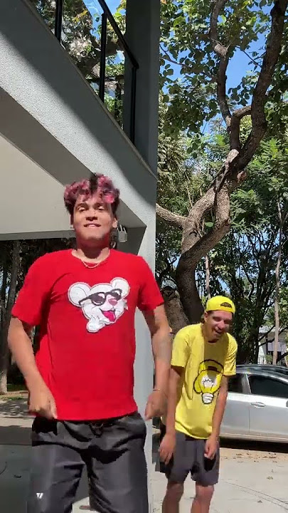 Leozinho e Robson Trend Do Quero Dançar Com Você💛❤ #emillyvickof #leo #robsonabreu #yt #fy #trend #a